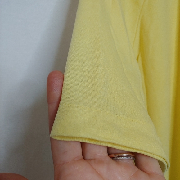 Vintage Champion University of Oregon Ducks Football Polo Shirt Yellow 60s 70s L - Picture 10 of 11